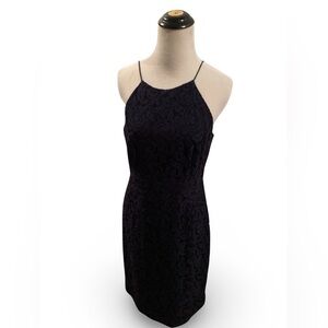 J Crew Women’s Lace Navy Dress